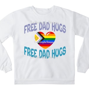 GRATIS DAD HUGS - maak verandering mogelijk met png-bestanden voor pleitbezorging van digitale kunst - direct downloaden