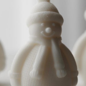 Snowmen candle| snowman | christmas candle | christmas decor | home decor | unique gift