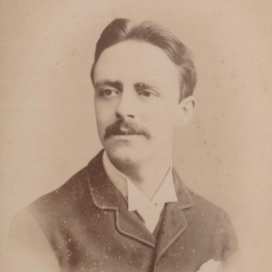 Antique Cabinet Card Real Photograph Gentlemen