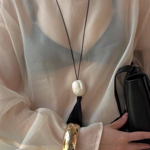 ボヘミアンタッセルネックレス - Etsy 日本