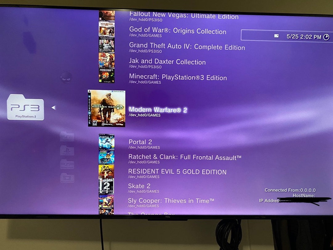 Jailbroken Playstation 3 2TB Fully Loaded Etsy