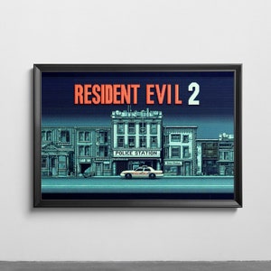 Quadro Pôster Filme Resident Evil 4 Recomeço 60x90