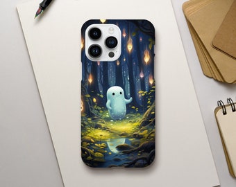 Spooky Geister Handyhülle, passend zu Halloween - Slim Case, für Iphone und Samsung