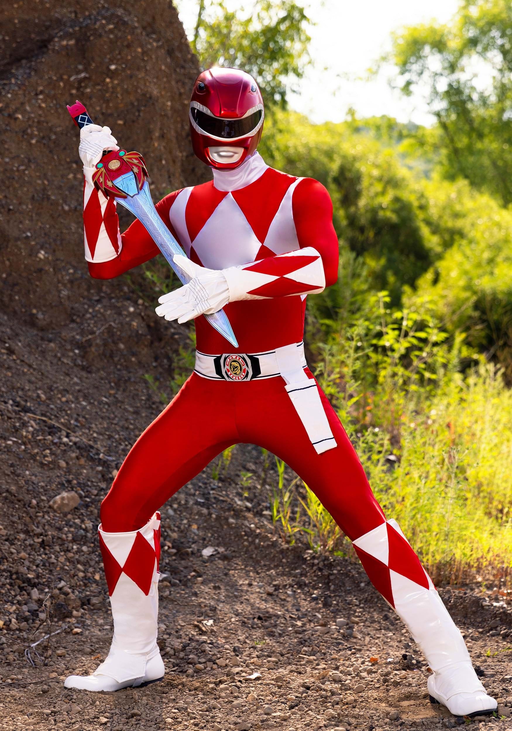 Mighty Morphin Red Power Rangers Custom Hoodie Apparel