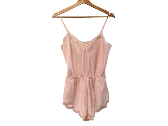 Vintage 1980s Blush Nylon and Lace Teddy Romper 70s 80s Van Raalte Lingerie  Vintage Babydoll Teddy Bride Wedding Lingerie -  Canada