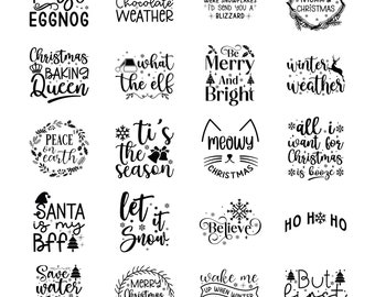 Christmas Bundle Png, Merry Christmas Png, Christmas Png, Western PNG, Santa Claus PNG, Bundle Png, Sublimation Designs, Digital Download