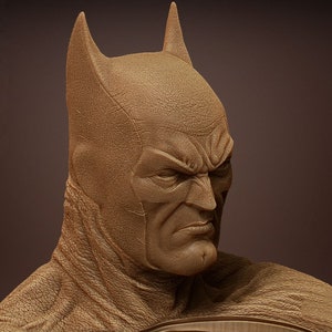 Batman 3D STL File Batman3DPrint, CustomFigurine, UniqueDesign, 3DPrinting, GeekDecor, DIYBatman, Collectibles, FanArt, GiftIdeas image 6