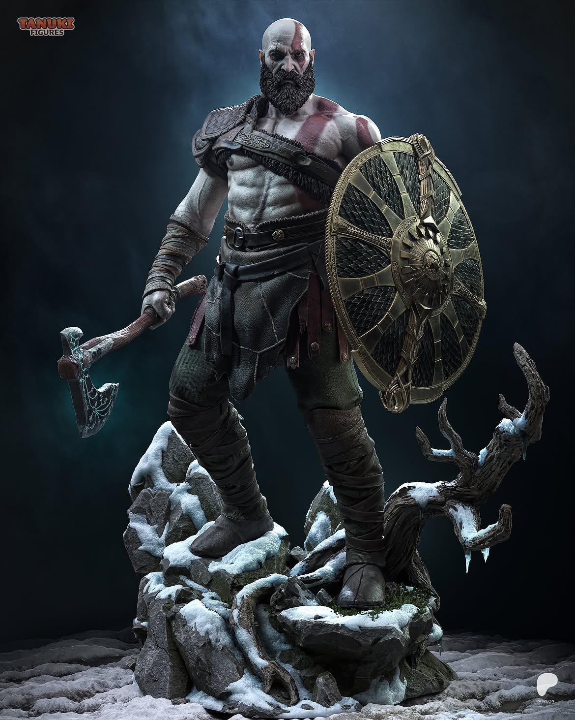 Heimdall God of War - Etsy