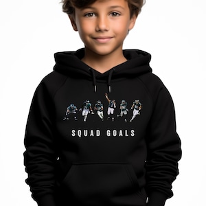 Eagles Hoodie or Shirt | Eagles Kids Gear | Hurts | Johnson | Barkley | AJ Brown | Slay | Goedert | Youth Fan Gift
