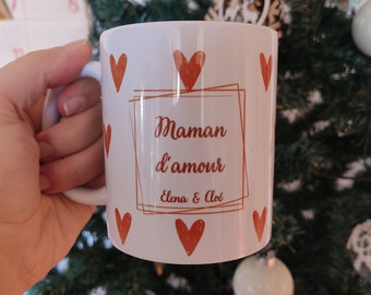 MUG personnalisé, tasse personnalisée, cadeau maman, cadeau marraine, cadeau tata