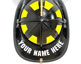Nombre del casco curvo reflectante: fuente en bloque