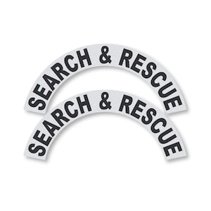 3M Reflective Fire & EMS Helmet Crescent-Rocker - Search and Rescue