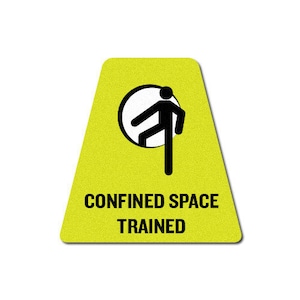 3M Reflective Firefighter Confined Space Trained Tetrahedron