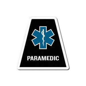 3M Reflective Firefighter Paramedic Tetrahedron
