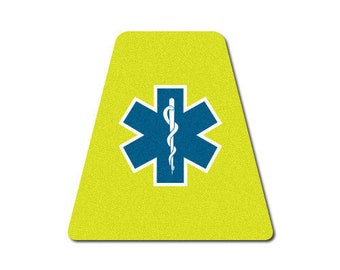 3M Reflective Firefighter EMS Star of Life Tetrahedron