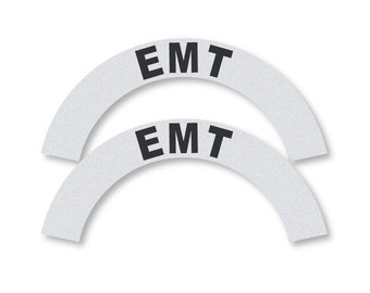 3M Reflective Fire & EMS Helmet Crescent-Rocker - EMT