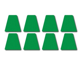 Conjunto de tetraedro - Verde