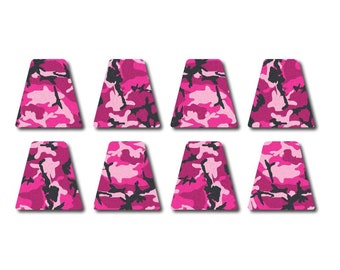 3M Reflective Tetrahedron Set - Pink Woodland Camo