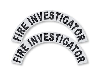 Casco reflectante para bomberos y EMS 3M Crescent-Rocker - Investigador de incendios