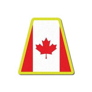 3M Reflective Firefighter Canadian Flag Tetrahedron