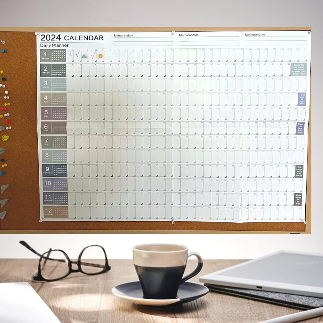 Wall Calendar for Planning, Wall Planner , Monthly Planner, Yearly ...