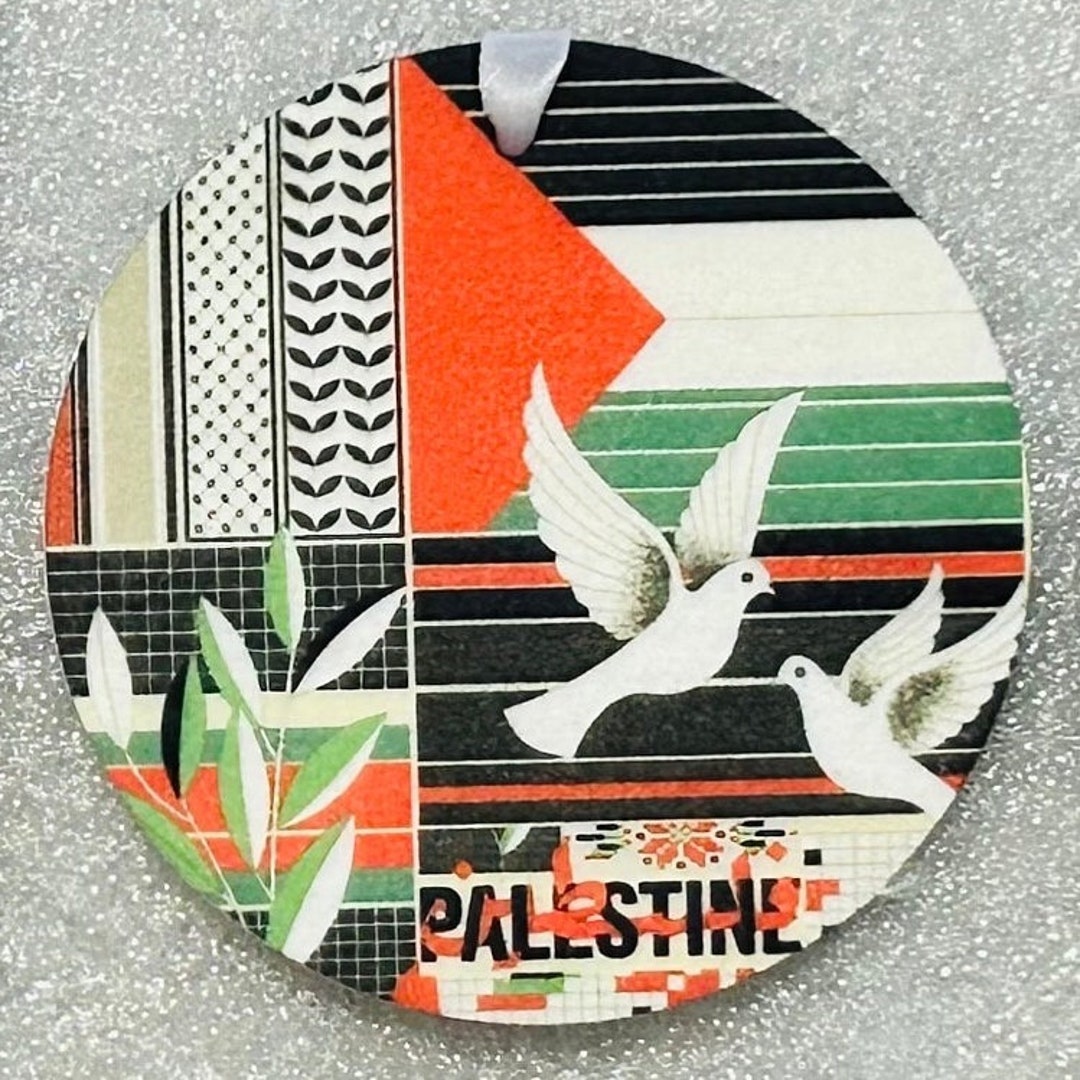 Palestine Inspired Car Air Freshener Hanging Air Freshener Etsy