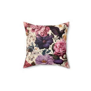Spun Polyester Square Pillow