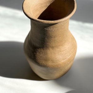 Brown Ceramic Vessel/Vase image 2