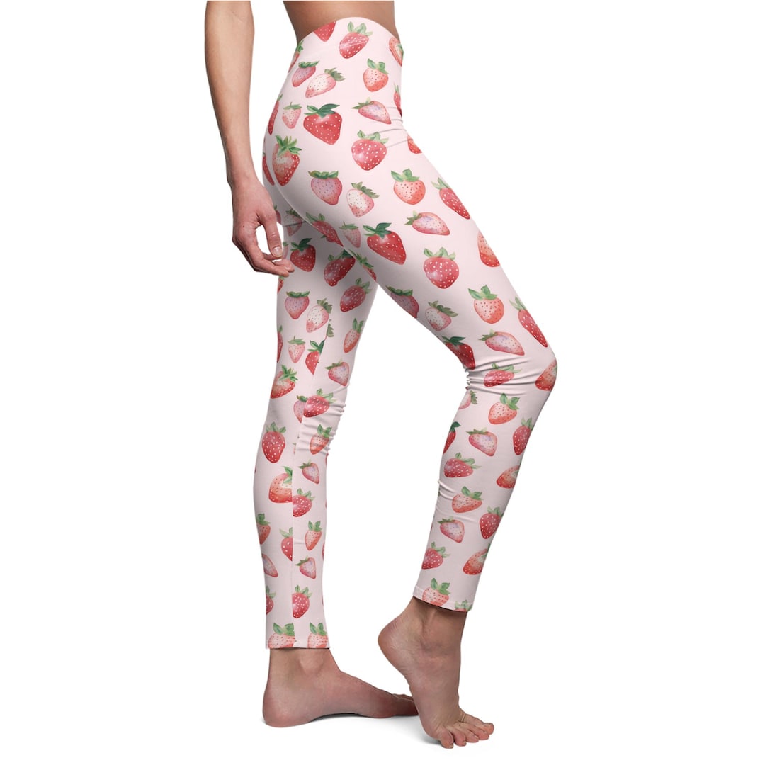 Strawberry Garden Leggings