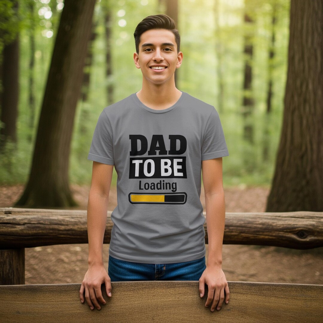 Dad to Be Loading Please Wait T-shirt | Expectant Dad Gift | Graphic ...