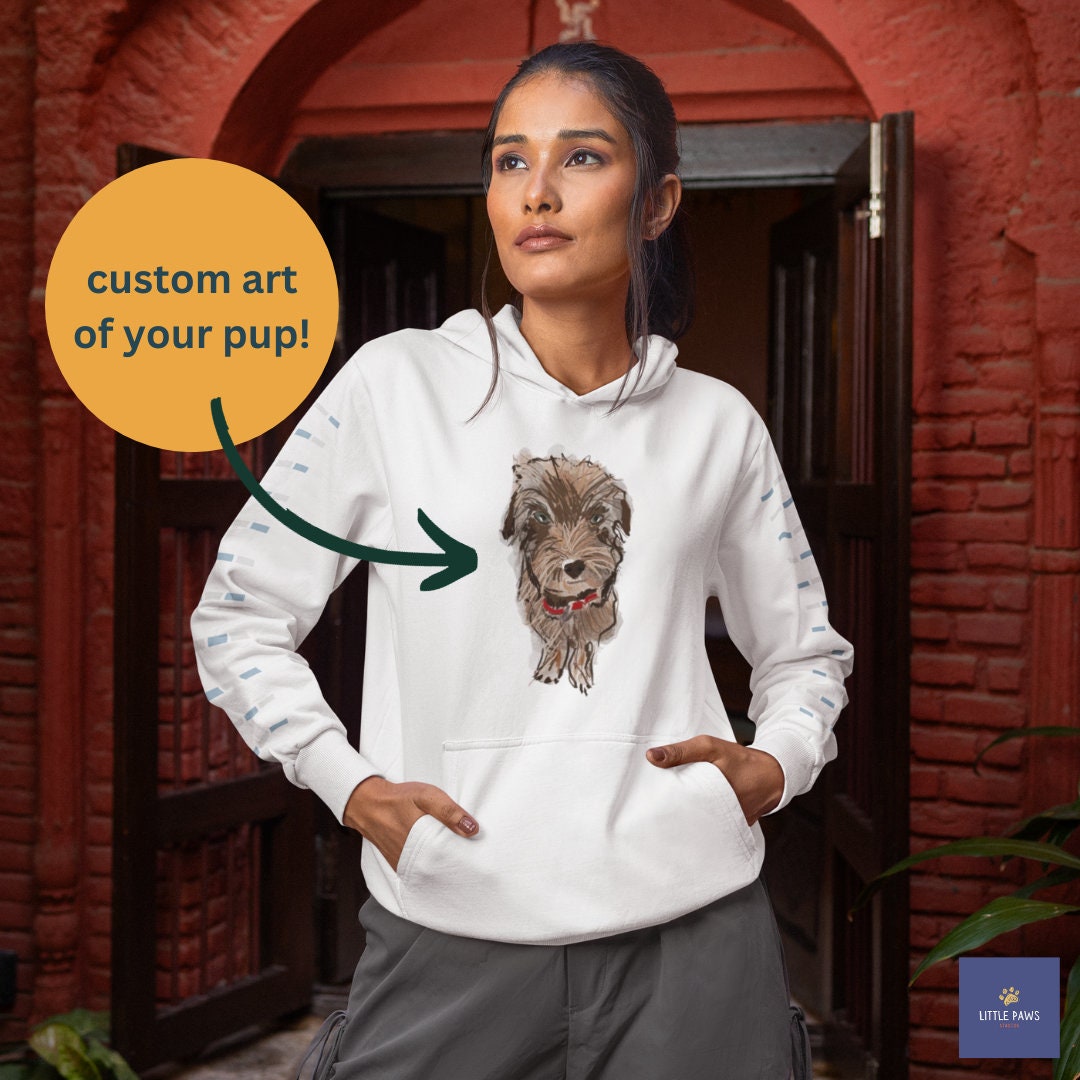 Custom Dog Sweatshirt Customized Dog Sweatshirt With Your Dog on It