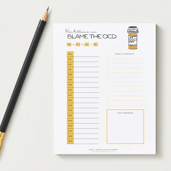 Funny Daily Planner Etsy