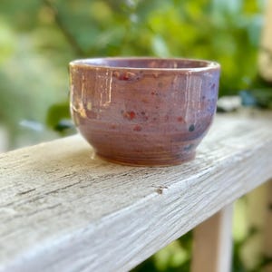 Confetti Purple Ceramic Bowl, Ceramic Dish, Handcrafted Pottery, Glazed Ceramic Bowl, Ceramic Home Decor