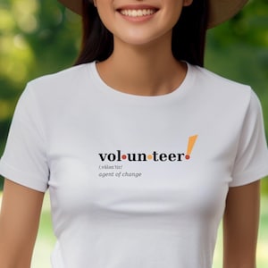 Volunteer T-Shirt: Day of Service Crew Tee