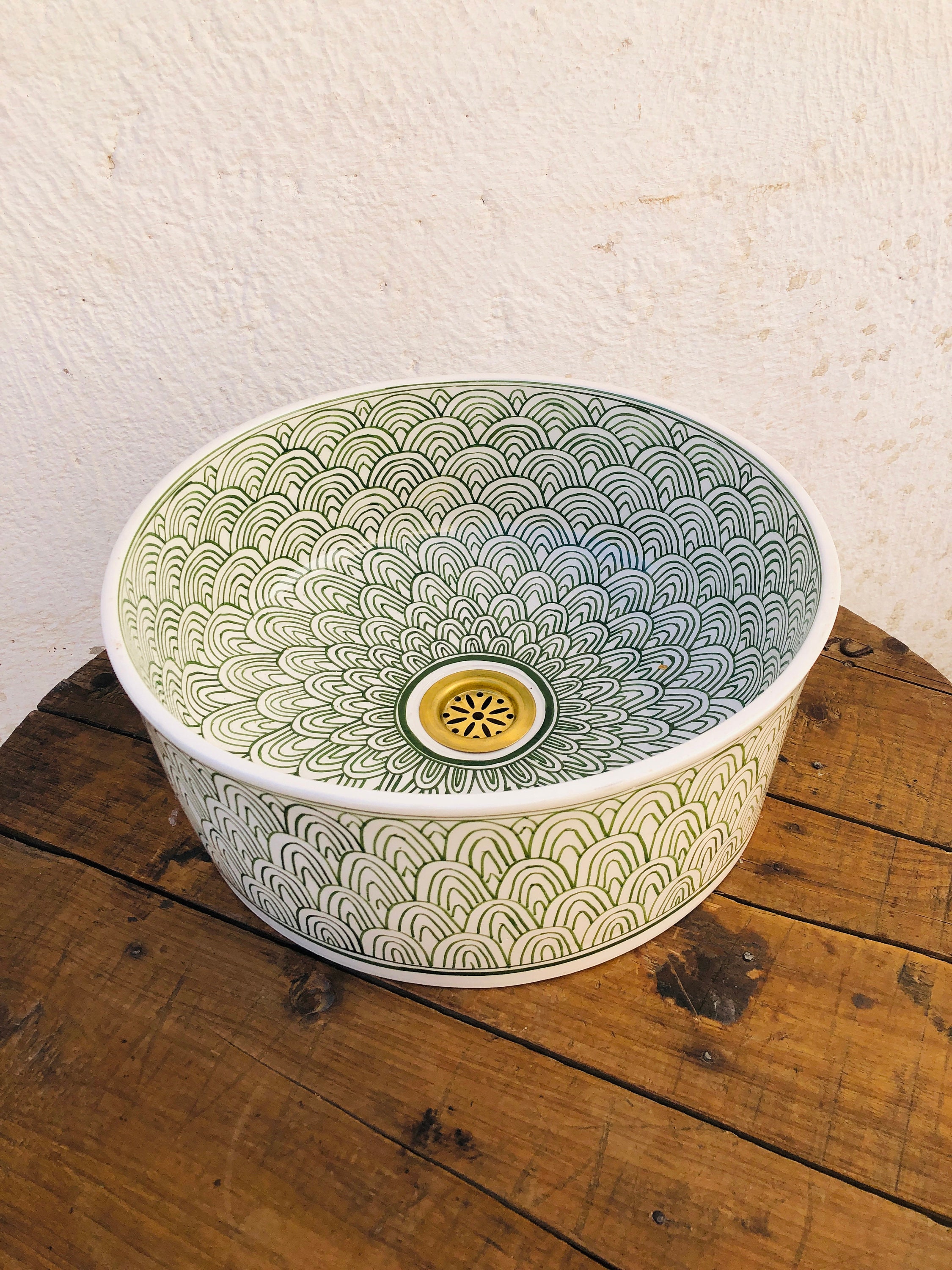 Custom Rectangular Mosaic Table | Authentic Moroccan Mosaic
