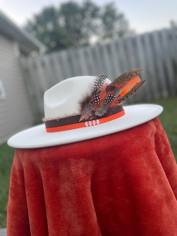 Custom Embellished Flat Brimmed Hat - Fall, Cleveland Browns  display picture 1