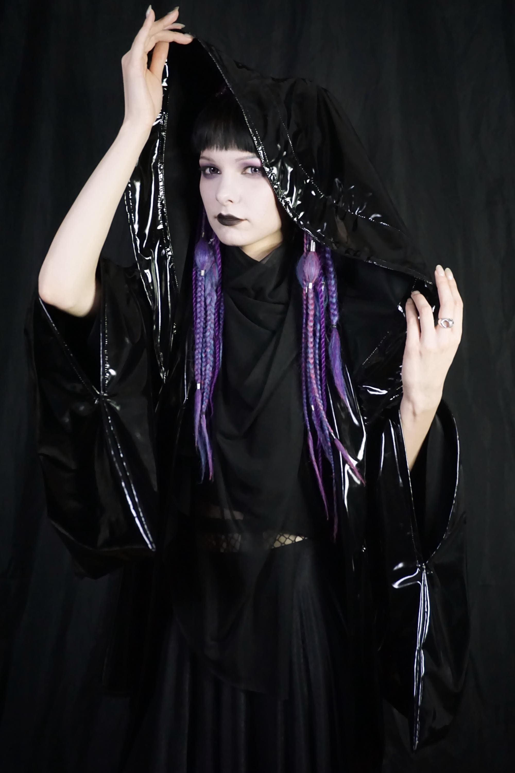 Haori Jacket/hoodie Vinyl PVC - Etsy