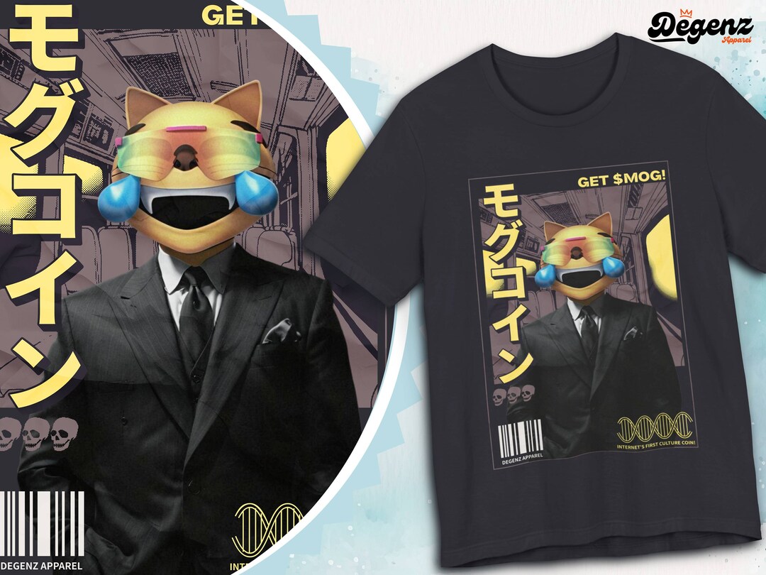 T-shirt à pièce de monnaie Mog | Memecoin crypté | Obtenez MOG | vêtements  mèmes | crypto mog | mème mog | Memecoin crypté | vêtements memecoin |  mogcoin | mog - Etsy France