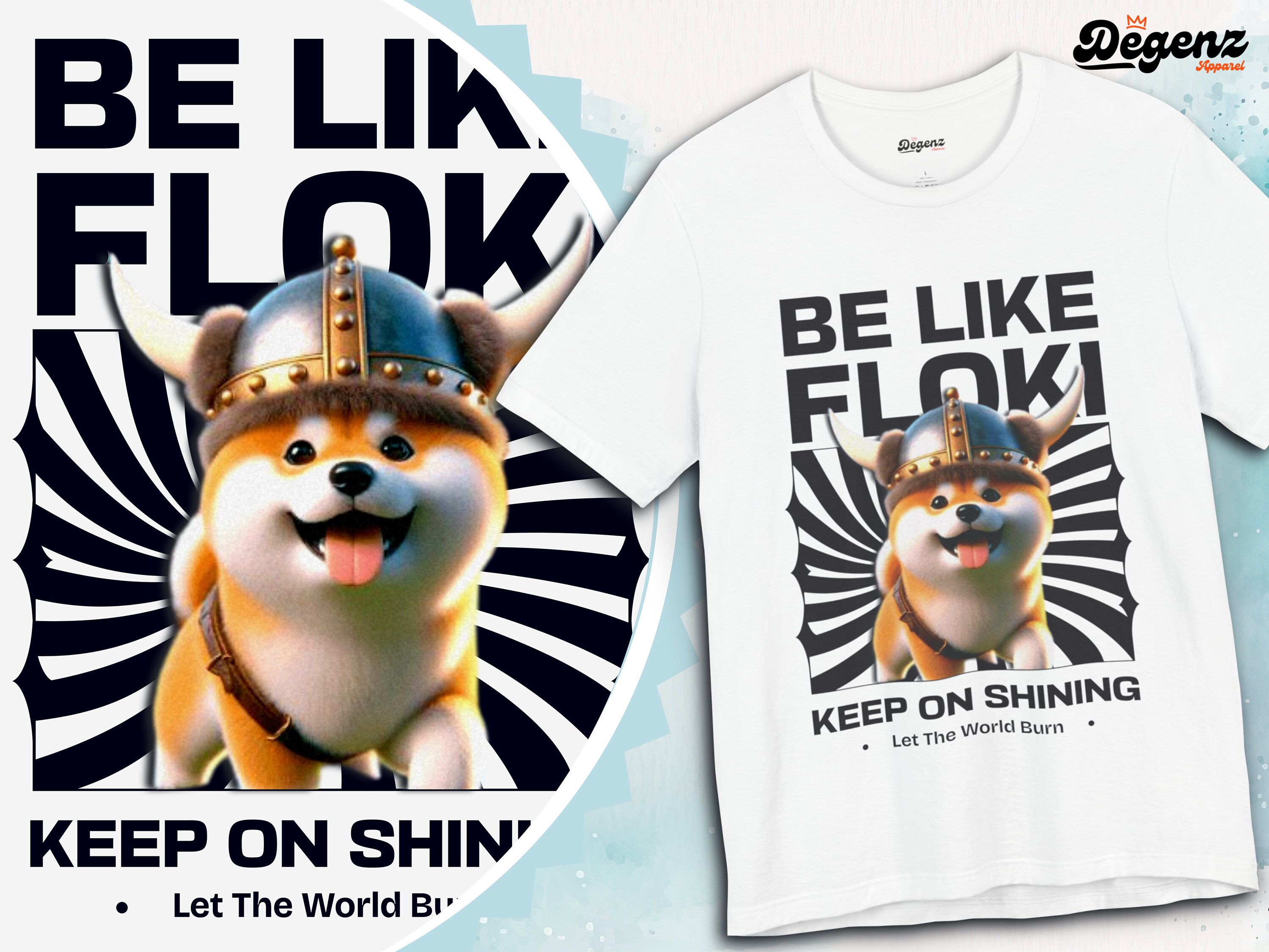 Floki Crypto T Shirt - Etsy