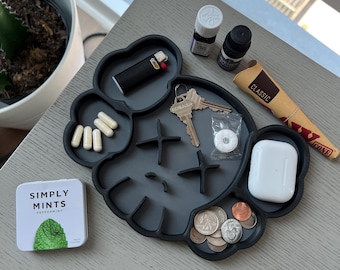 KAWS Catch All Tray - Handmade Organizer for Keys, Accessories, Streetwear & Hype Home Decor | 3D Printed