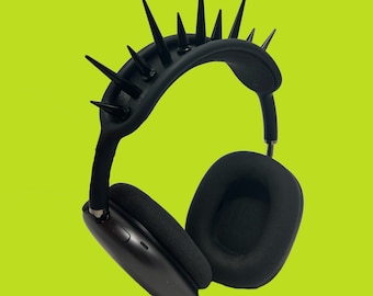 Black Edition 2.0 Spiked Headband - AirPods Max Attachment + Accessory