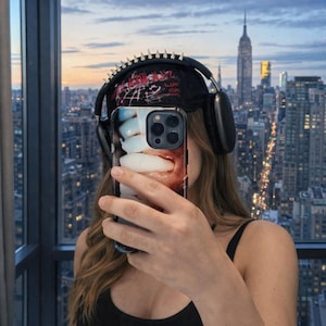 Spiked Headband Attachment for AirPods Max – Punk + Metal Spikes – Y2K Cyberpunk Apple Headphones Accessory image 2