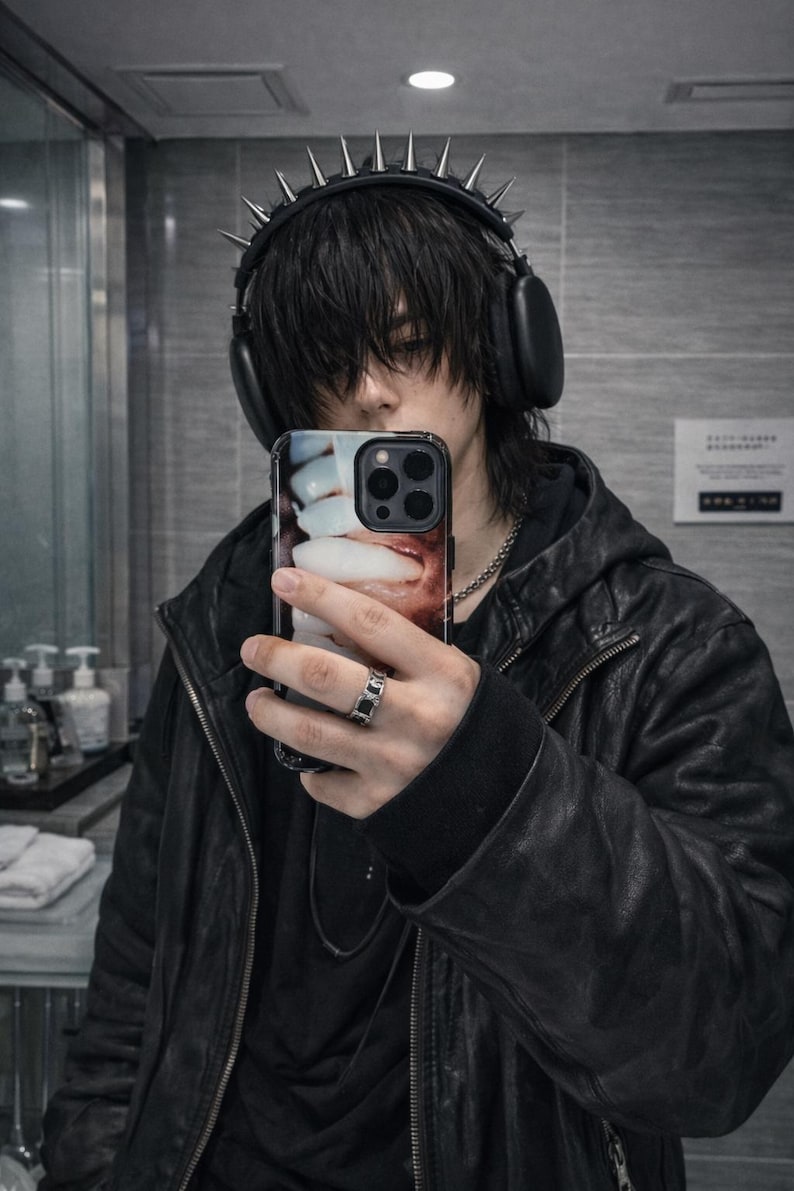 Spiked Headband Attachment for AirPods Max – Punk + Metal Spikes – Y2K Cyberpunk Apple Headphones Accessory image 11