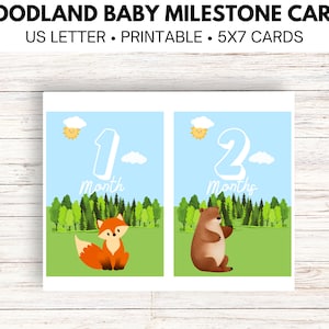 Imprimable - Cartes d’étape des créatures des bois
