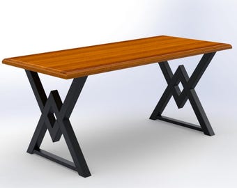 legs DIY Metal Table Leg Plans - Welding Project PDF Files for Easy Legs fabrication Perfect for Custom Furniture Design