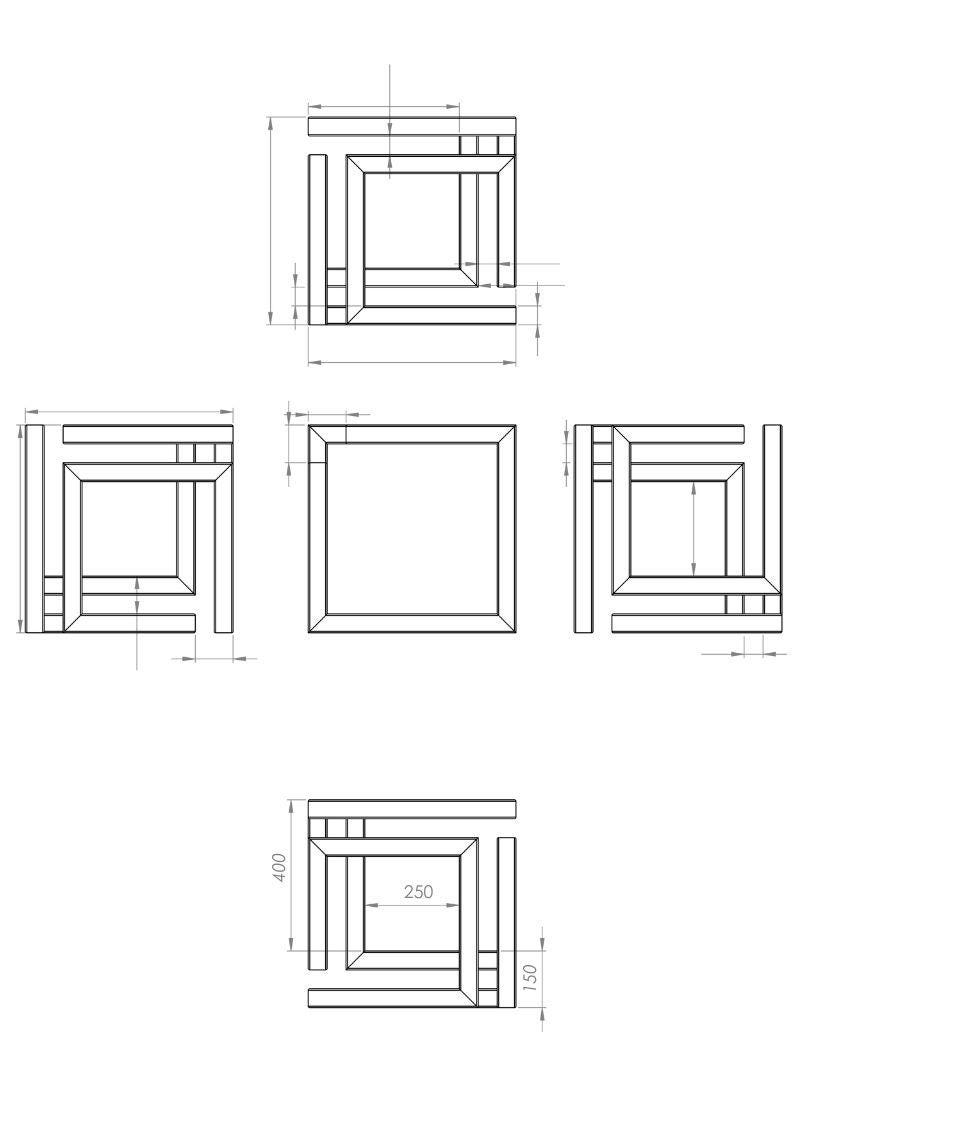 Welding Plan Drawing Coffee Table Base Legs | DIY Plans & Easy ...