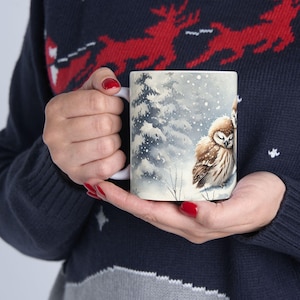 11 Unze Eule Becher
