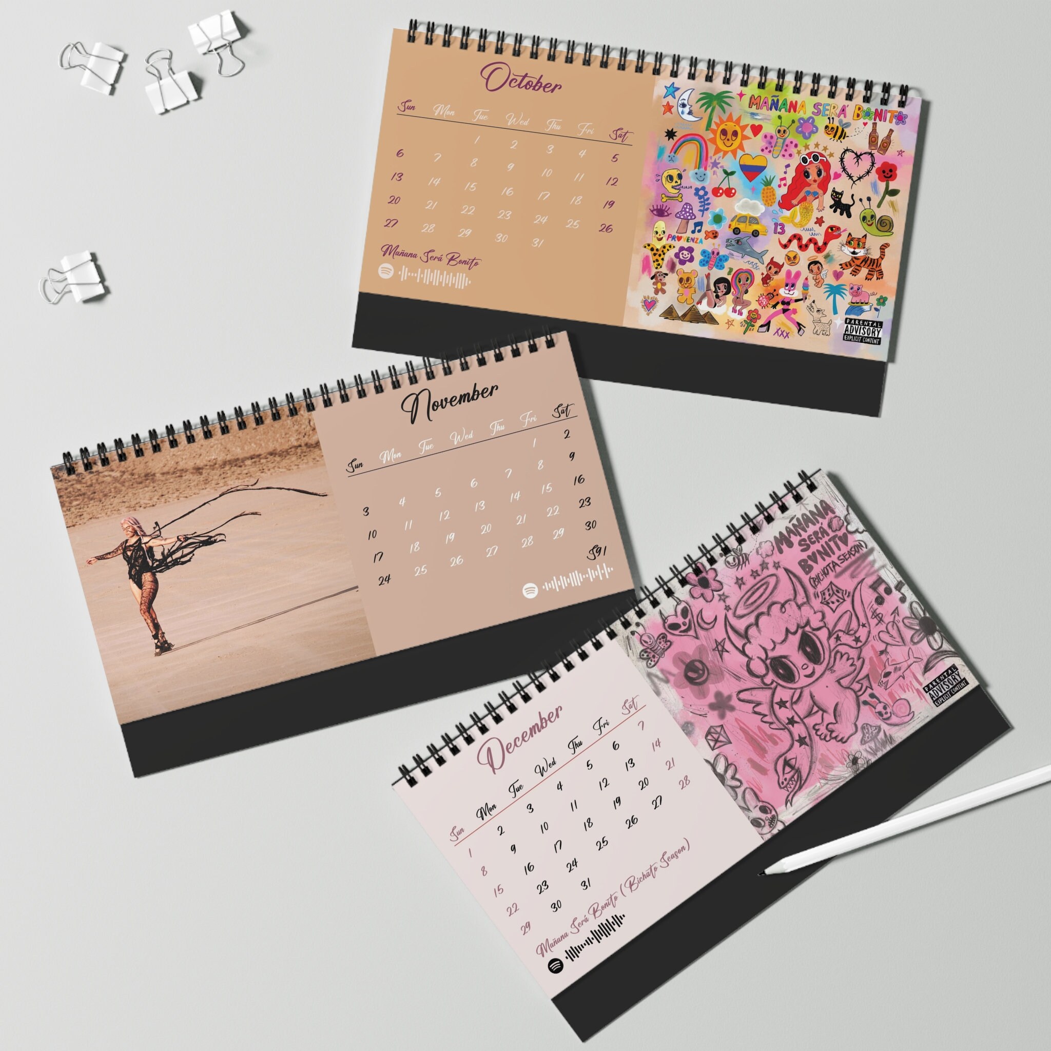 2024 Karol G Desk Calendar 2024 Desk Calendar Karol G 2024