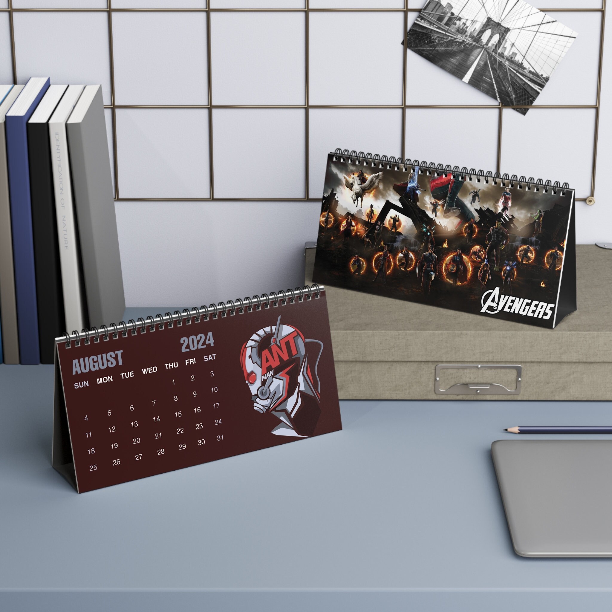 2024 Marvel Desk Calendar 2024 Desk Calendar sold by Donella Shakir