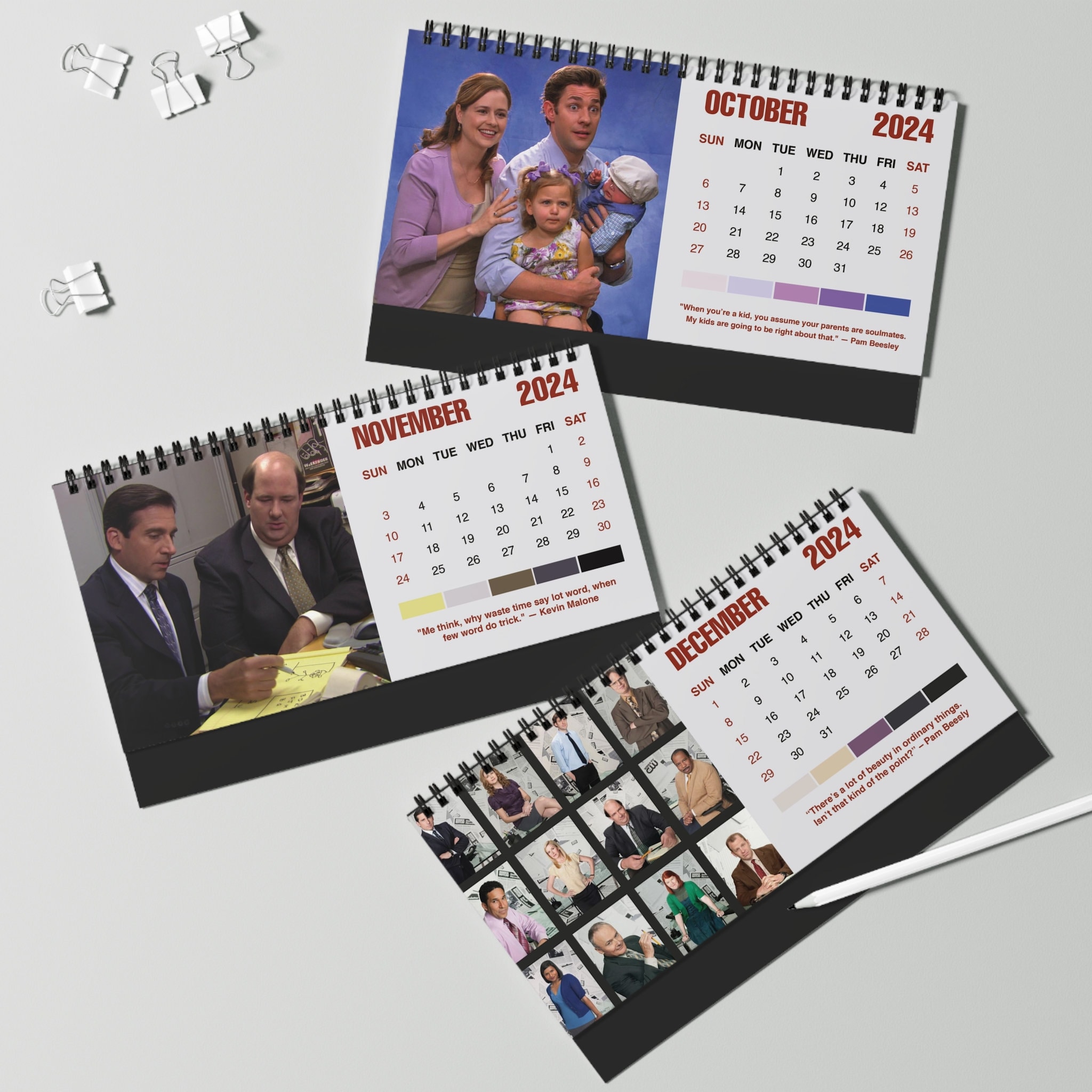 2024 The Office Desk Calendar 2024 Desk Calendar sold by Marybeth